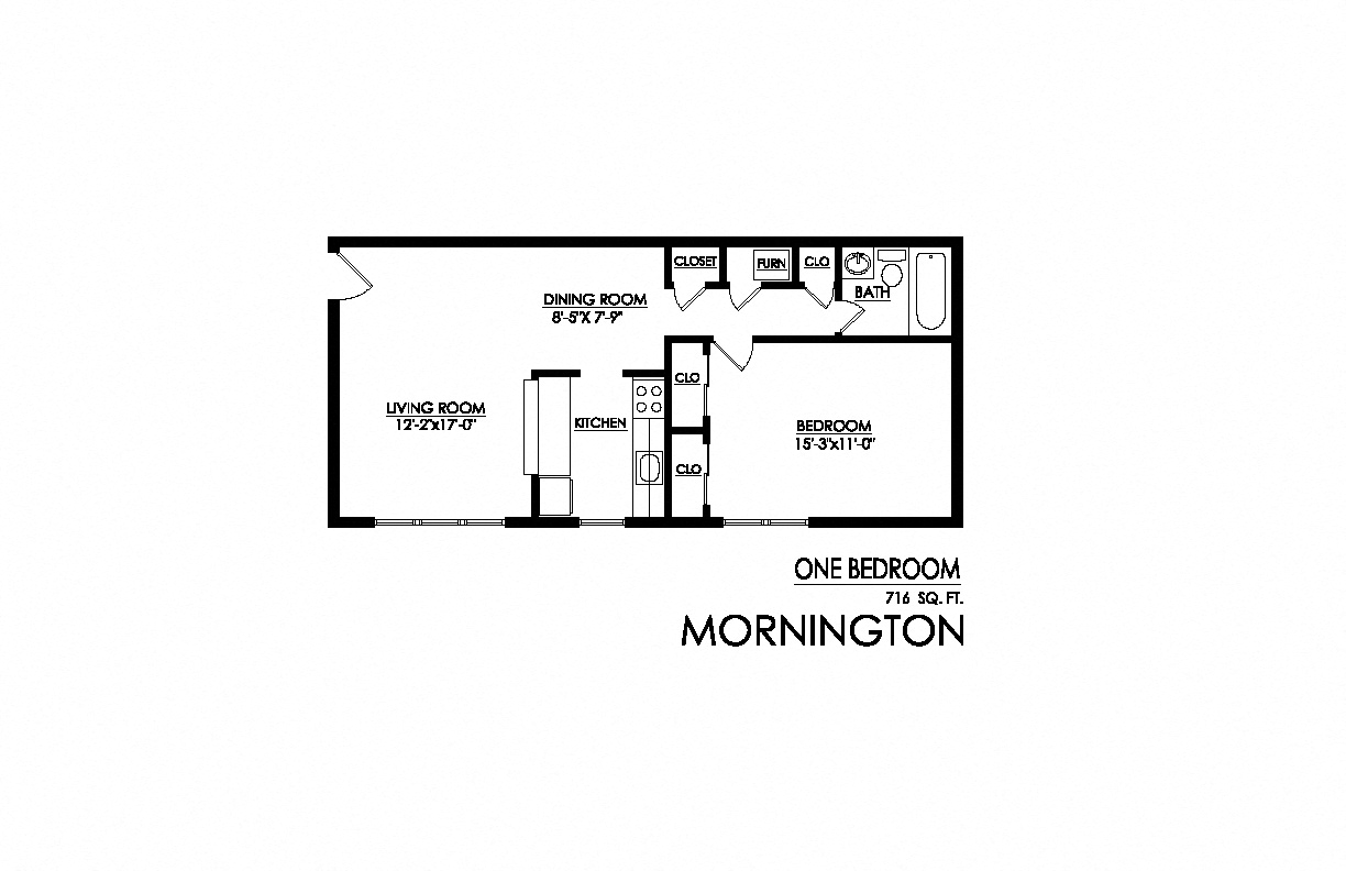 1 Bedroom 1 Bathroom