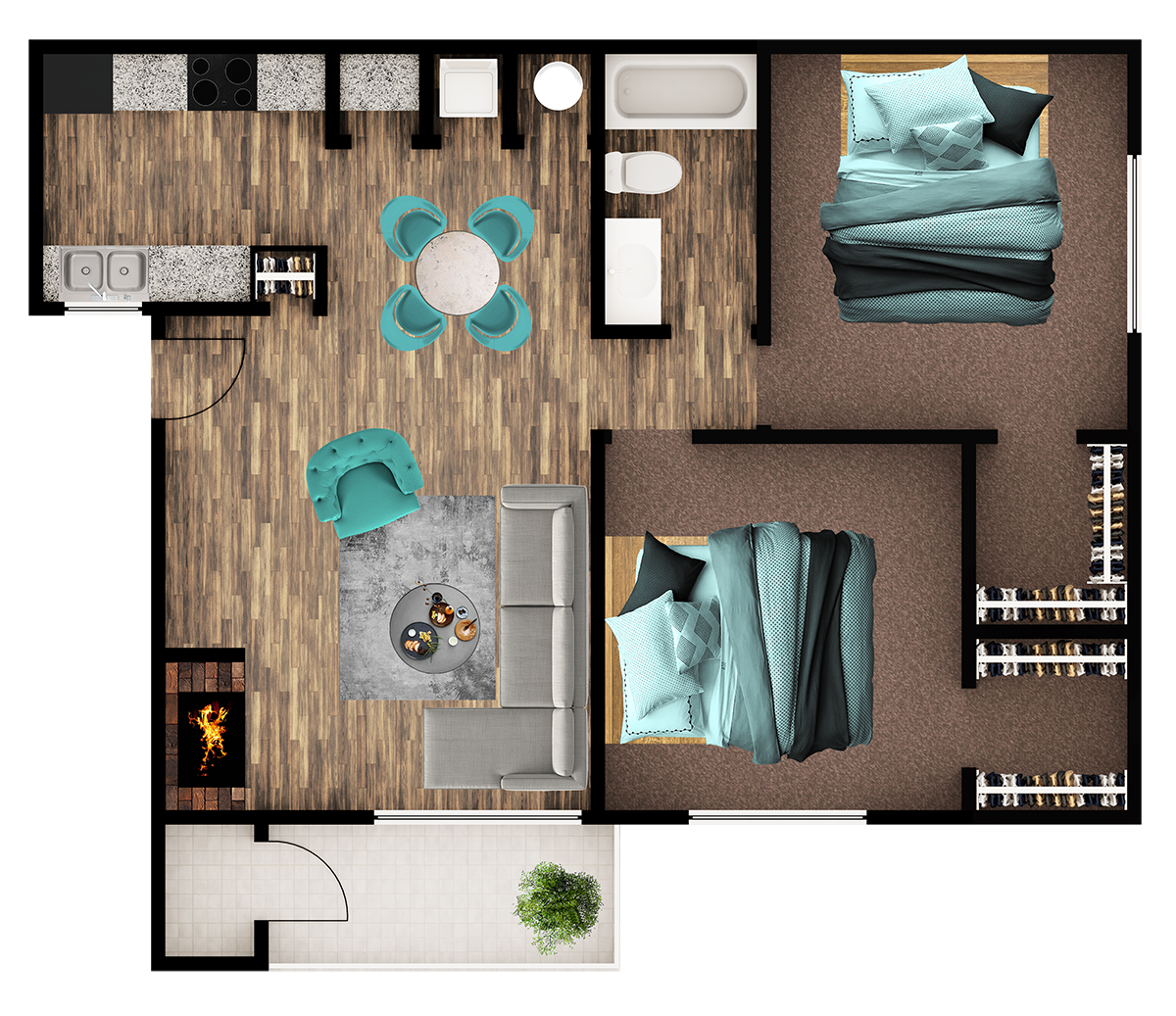 2370 NW Military Hwy 1-3 Beds Apartment for Rent - Photo Gallery 24