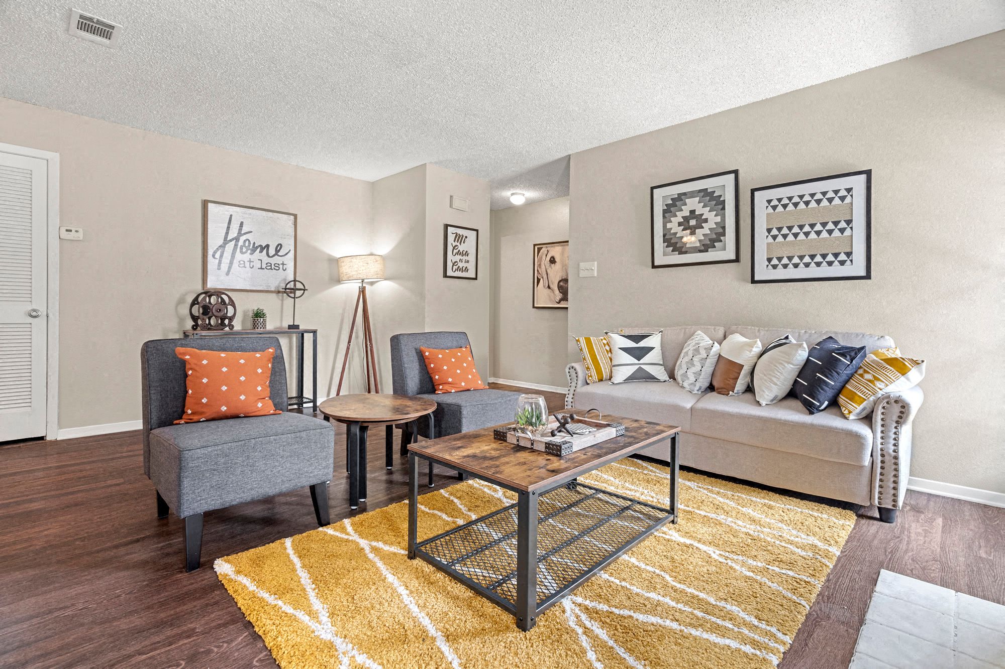 Living Area, Ceiling Fan, Couch, Dining Area