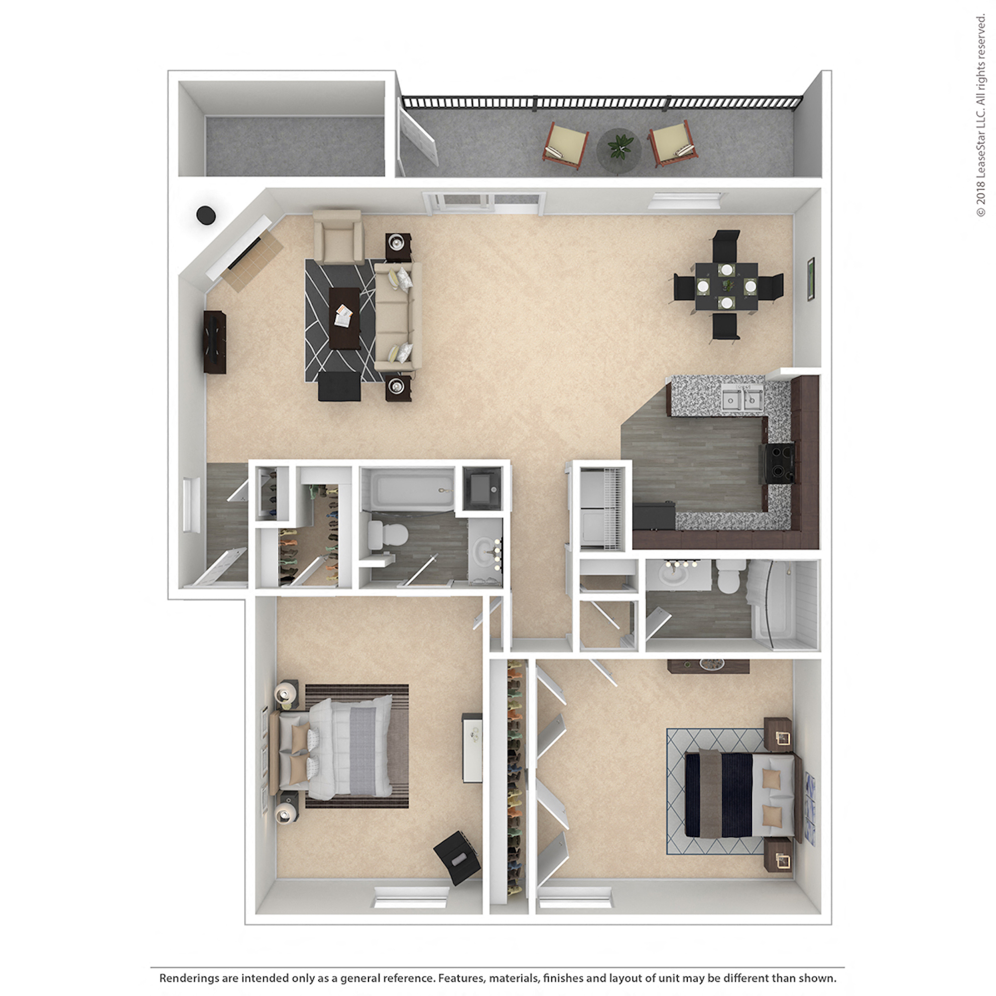 2  Bed  2  Bath