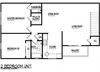 2 BR 1,096 sq.ft.