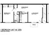1 BR w/Basement 1,650 sq.ft.