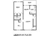 1 BR w/ Den 921 sq.ft.