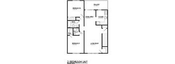 2 BR 944 sq.ft.