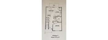 1BR 945 sq. ft. Windsor I Deluxe