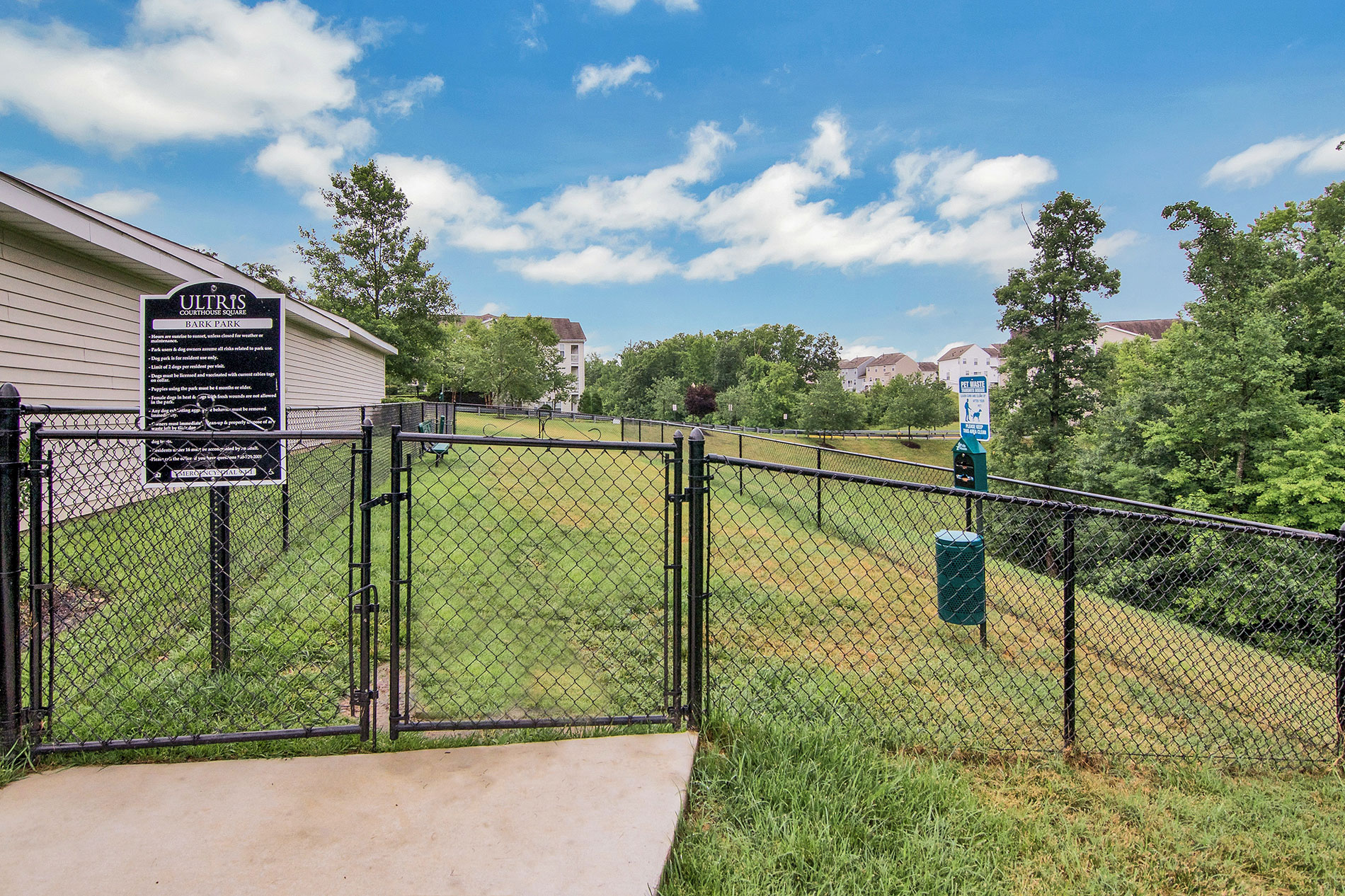 Dog Park at Ultris Courthouse Square Apartment Homes in Stafford, Virginia, VA