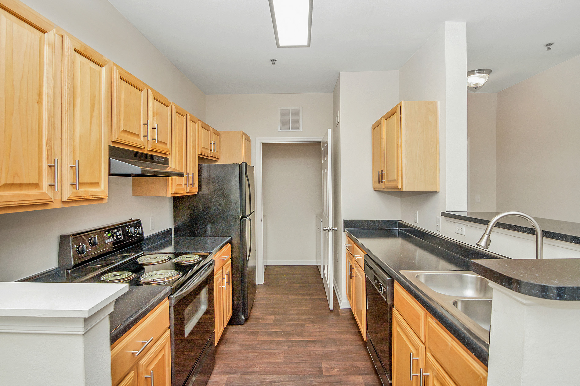 Unfurnished Kitchen at Ultris Courthouse Square Apartment Homes in Stafford, Virginia, VA