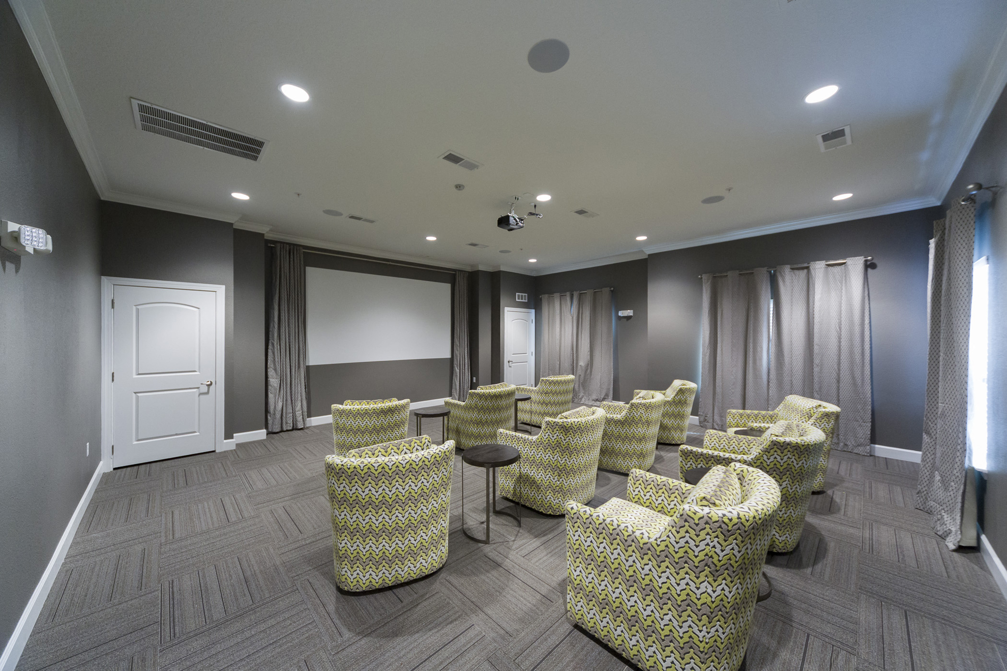 Katie Manor Theatre Room