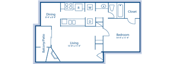 C Floorplan | Longspur Crossing | Austin TX