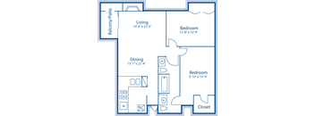 D Floorplan | Longspur Crossing | Austin TX