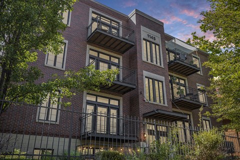 the building in which the apartment is located