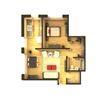 Plan A - One Bedroom