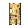 Plan A1 - One Bedroom