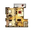 Plan B3 - Two Bedroom