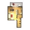 Plan S1 - Studio