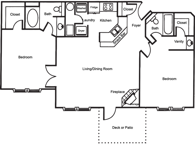 The Chase Floor Plan 4