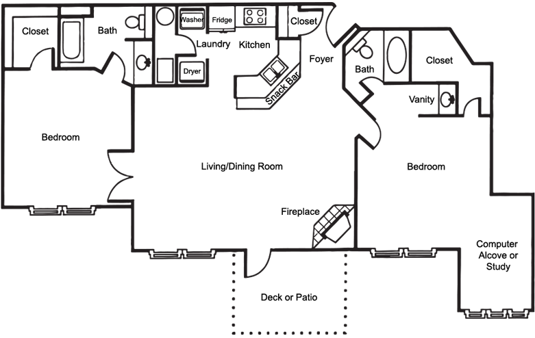 The Oxford Royale Floor Plan 6