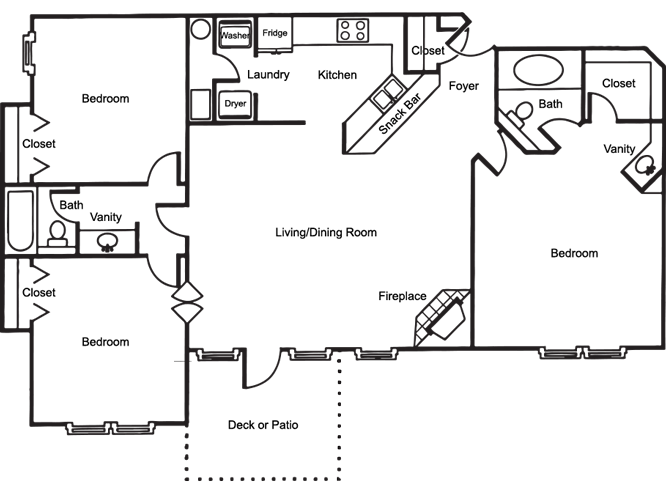 The Belmont Floor Plan 7