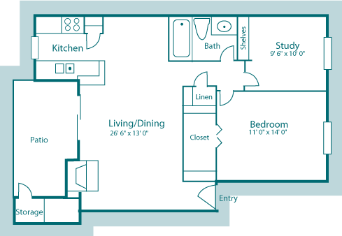 A4 Floor Plan 4