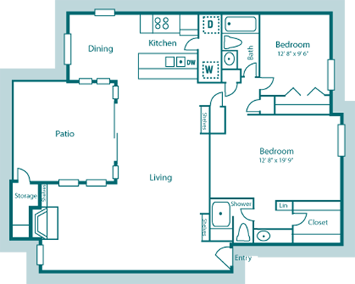 B2 Floor Plan 7