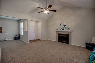 Carpeted Living Area at Towne Centre Village, Mesquite, 75150