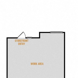 Residence 18 - 1 Bedroom 2 Bath Floor Plan Layout - 1452 Square Feet