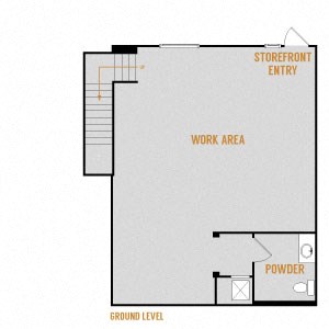 Residence 21 - 1 Bedroom 2 Bath Floor Plan Layout - 1860 Square Feet