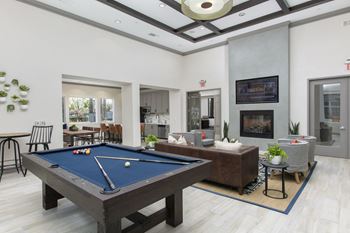 Beautifully Designed Clubhouse with High-Definition TV/Pool Table