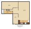 1BR 1BA