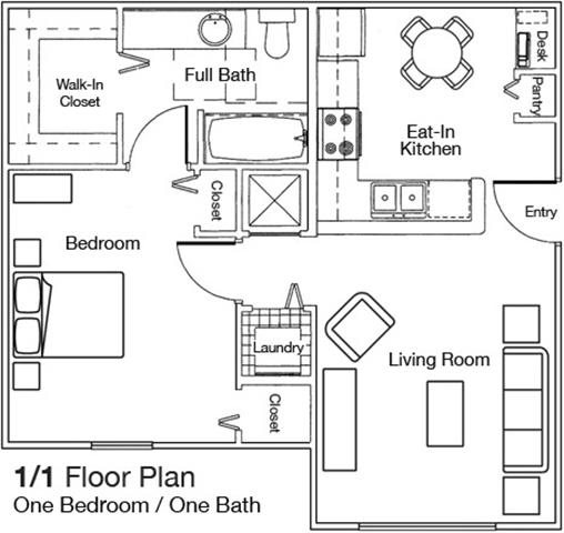 Floor plan Floor plan at Weston Oaks, Holiday, FL, 34691
