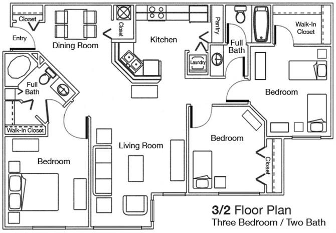 Floor plan Floor plan at Woodbridge, Plant City