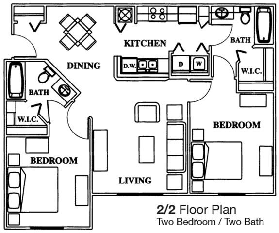 Floor plan Floor plan at Woodcrest, Florida, 32084