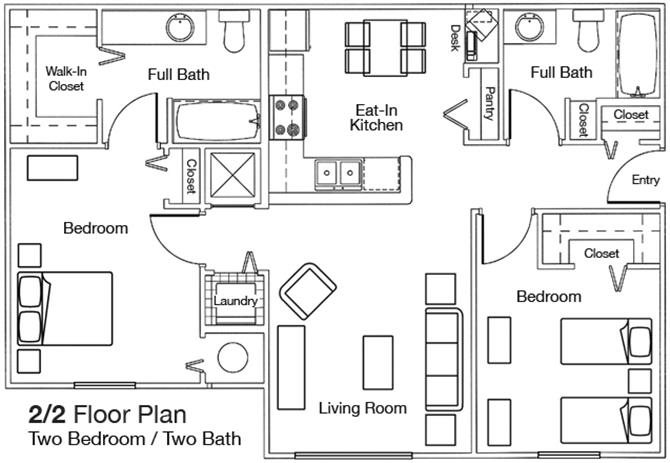 Floor plan Floor plan at Windsong, Lake City, Florida
