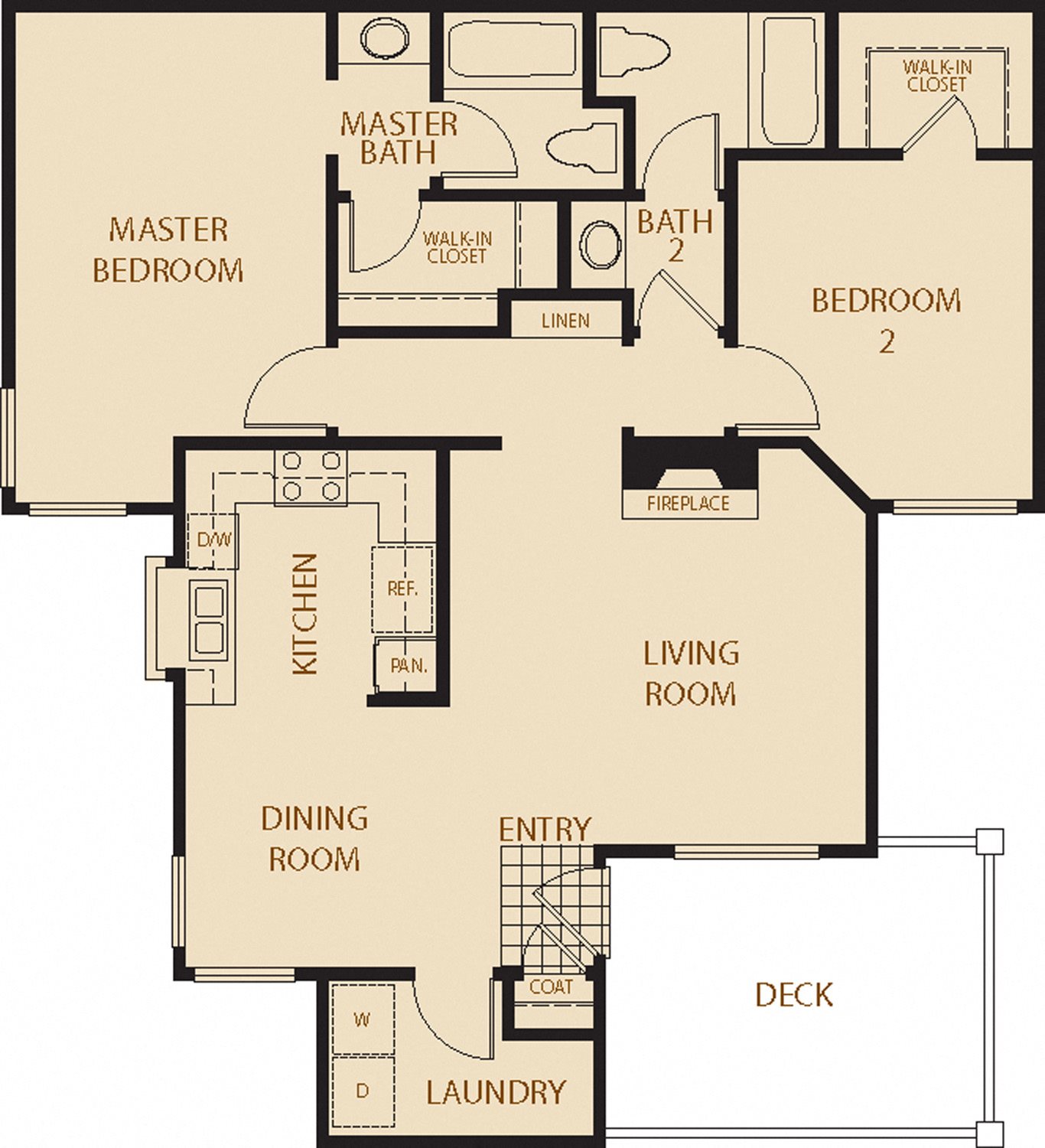 Floor Plans of The Knolls in Thousand Oaks, CA