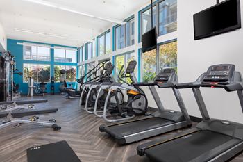 State-Of-The-Art Gym And Spin Studio at Strata at Mission Bay, California, 94158
