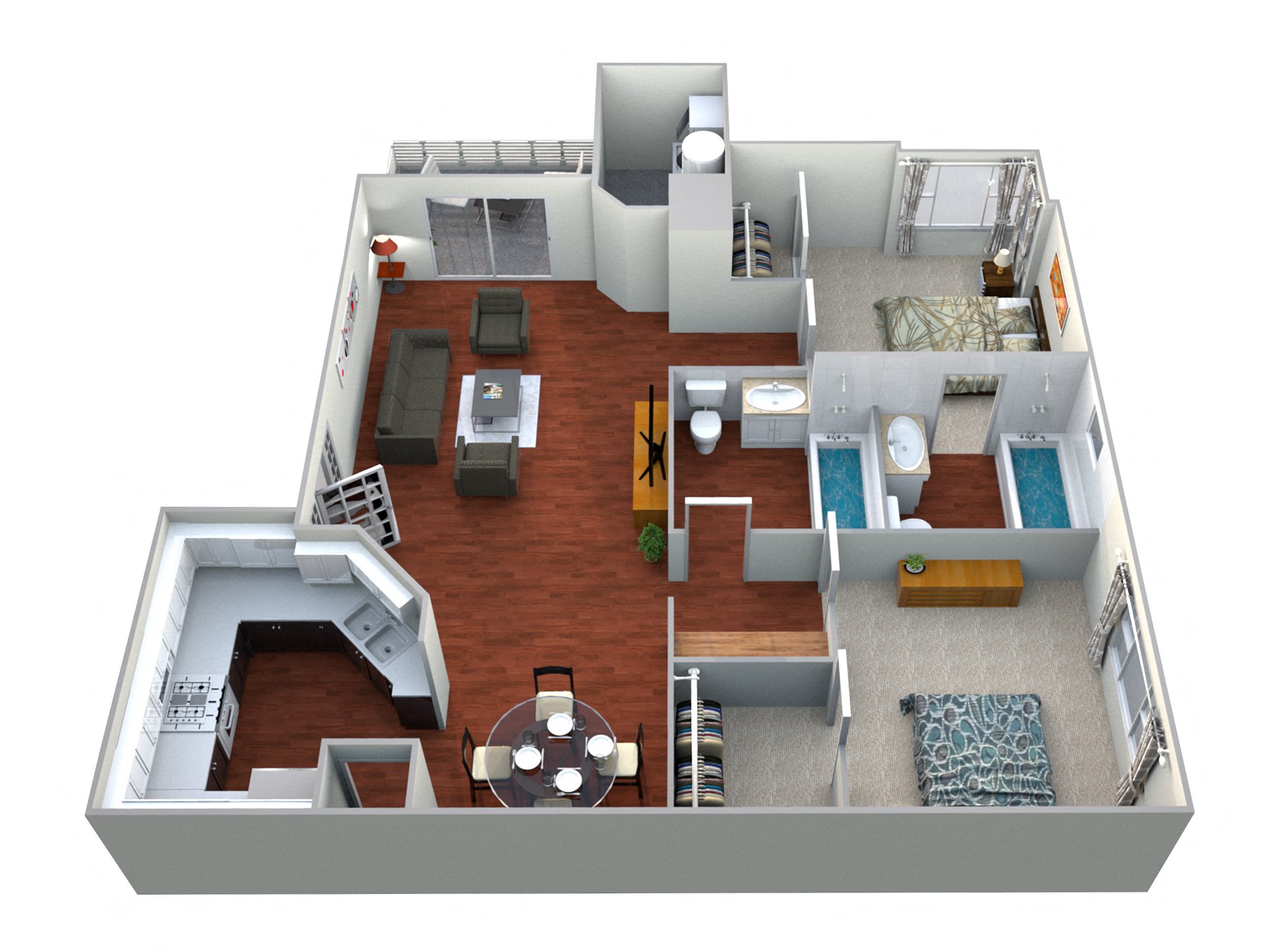 Villa Boutique Apartments two bedroom