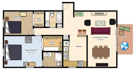 8204 Country Club Drive 1-3 Beds Apartment for Rent - Photo Gallery 8