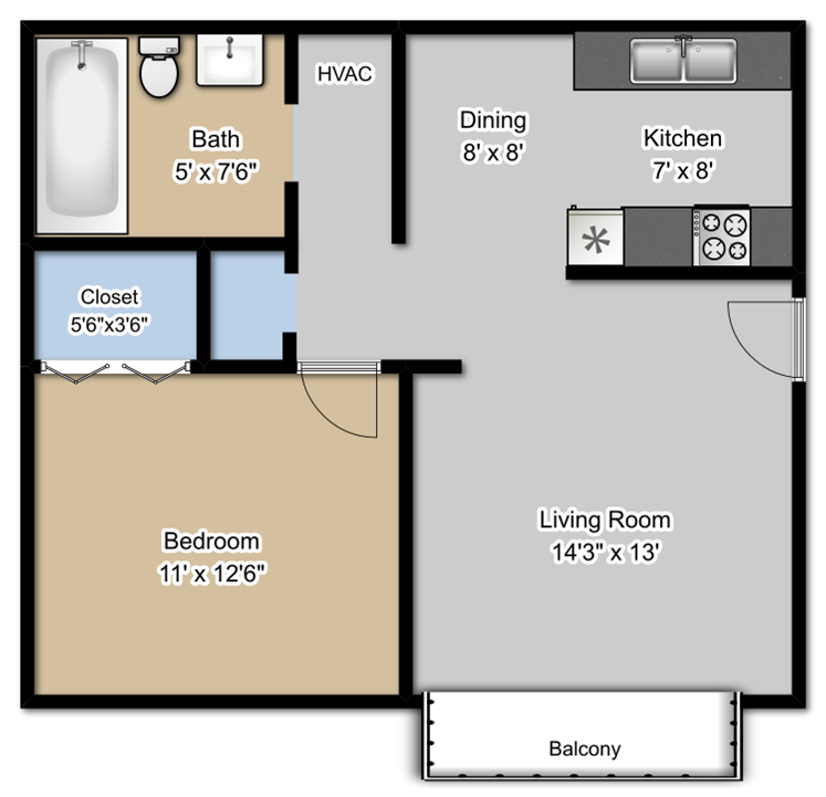 One Bedroom