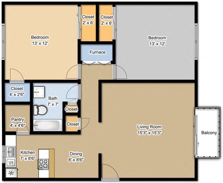 Two Bedroom