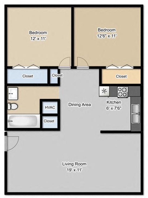 15 S Miriam Apt. 4 1-2 Beds Apartment for Rent - Photo Gallery 10