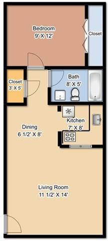 110 N Lightburne 1 Bed Apartment for Rent - Photo Gallery