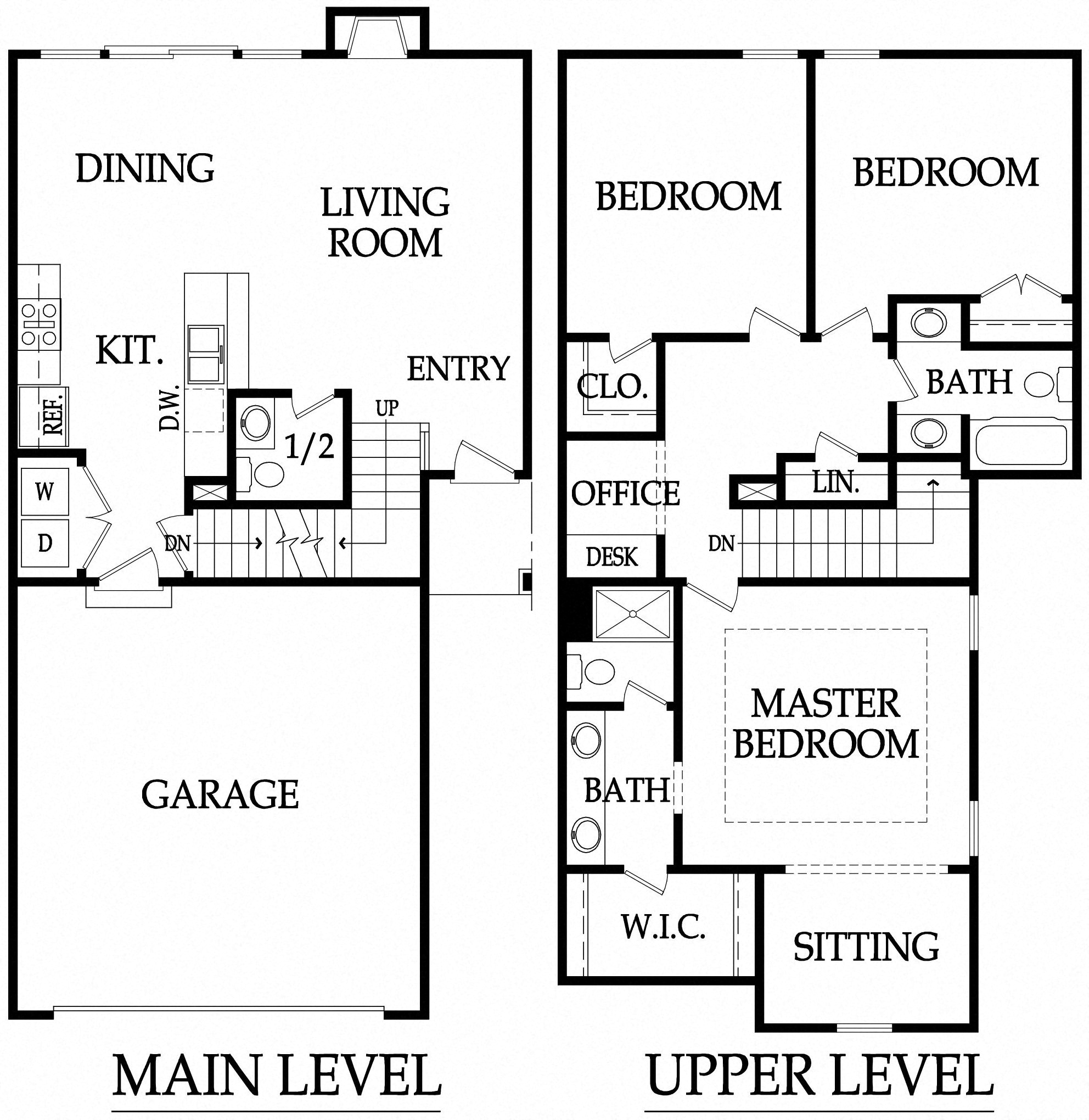 Three Bedroom 2.5 Bath