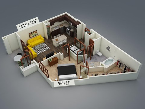 2949 Parkwood Blvd. 1-2 Beds Apartment for Rent - Photo Gallery 23