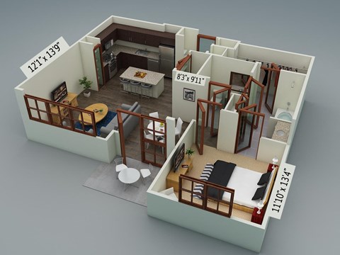 2949 Parkwood Blvd. 1-2 Beds Apartment for Rent - Photo Gallery 24