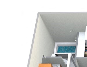 2 Bedroom, 1 Bath
