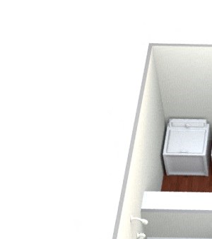 1 Bedroom, 1 Bath (A)