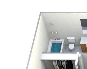 2 Bedroom, 1 Bath (B)