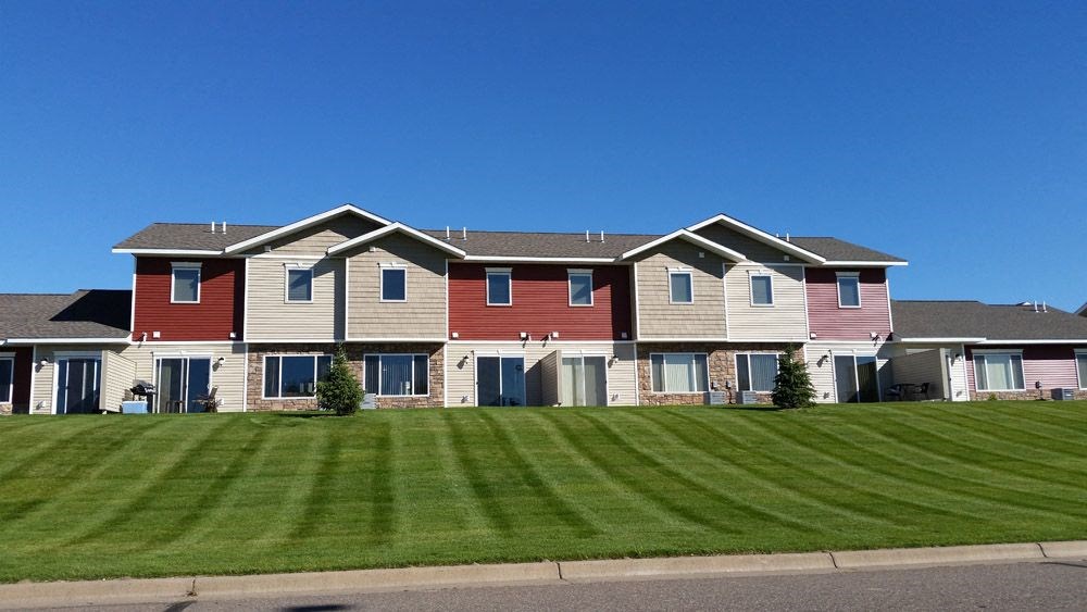 Back Exterior View Of Property at Cypress Court Apartments, Minnesota