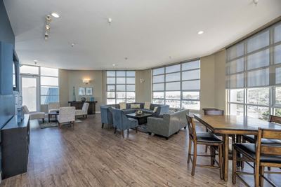 Posh Lounge Area In Clubhouse at Pacific Place, California, 94014