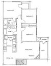 The Durant 3 Bed 2 Bath Floorplan The Durant 3 Bed 2 Bath Floorplan at Sterling Village Apartments